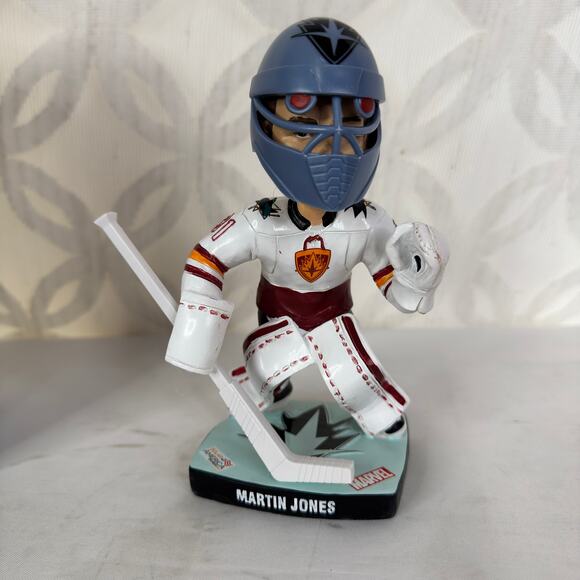 5 for $25/ San Jose Sharks 2019 MARTIN JONES SGA Guardians of the Net Bobblehead - Picture 10 of 10